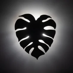 TK Lighting Wandleuchte Braun H: 40 cm 3x G9 Blatt indirekt Metall< Wandleuchten|Flurlampen