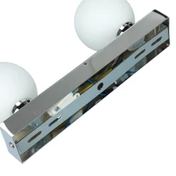 Wandleuchten|Flurlampen*Easylight Wandleuchte BRAZOS in Chrom 2-flmg