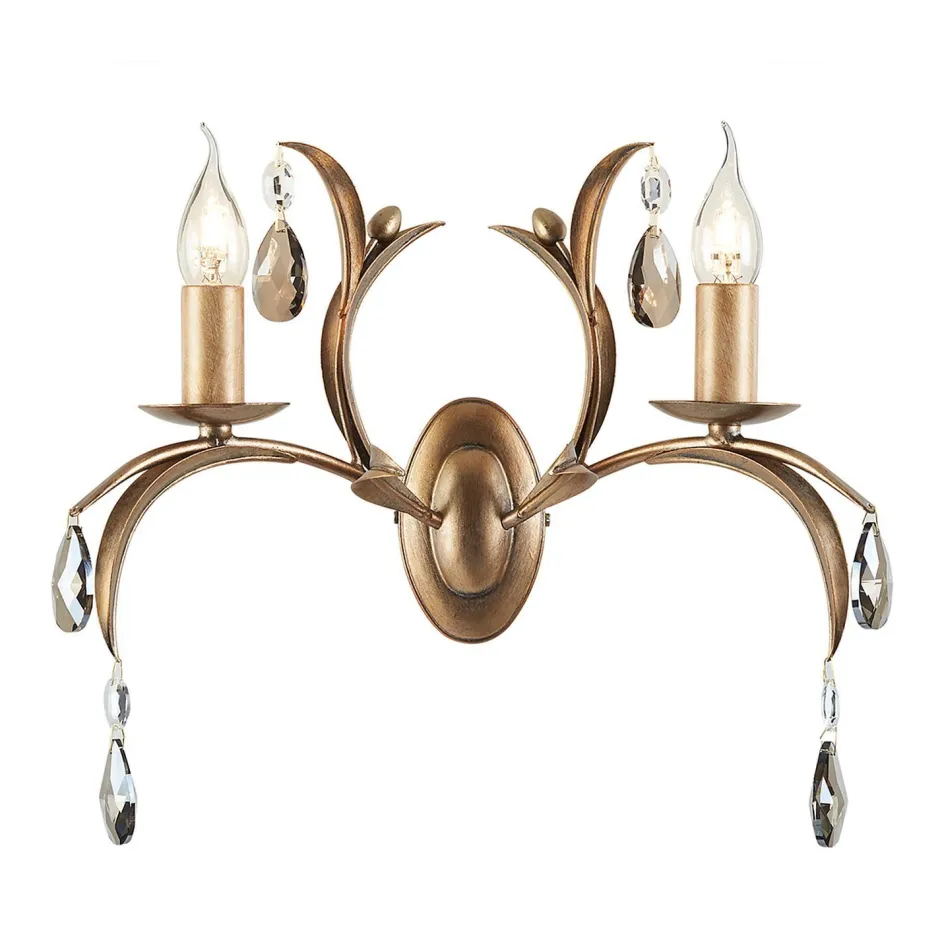 Elstead Wandleuchte CANDELA 10 Bronze B:44cm Vintage Lampe< Vintage Lampen|Designerlampen