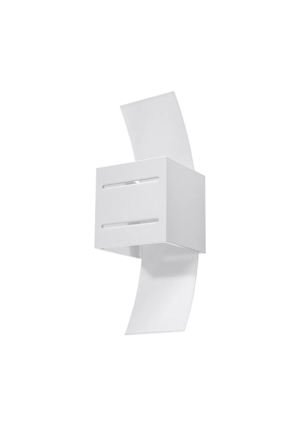 Sollux Wandleuchte CARLO in Weiß< Wandleuchten|Flurlampen