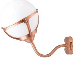 Lido Wandleuchte Echt-Messing IP43 Vintage ALONNISOS< Außenwandleuchten|Vintage Lampen