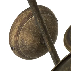 Wandleuchten|Esszimmer Lampen*Giovanni Battista Wandleuchte Echt-Messing in Bronze Antik Al Mare