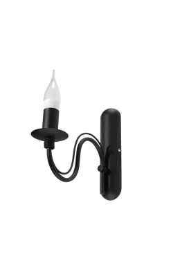 Wandleuchten|Küchenlampen*Sollux Wandleuchte FIORANO in Schwarz