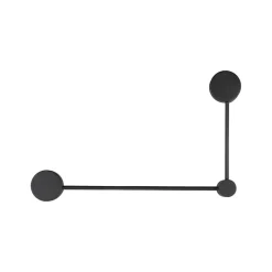 Nowodvorski Wandleuchte 2-flammig GX53 Schwarz Metall Modern indirekt< Wohnzimmerlampen|Metall Lampen