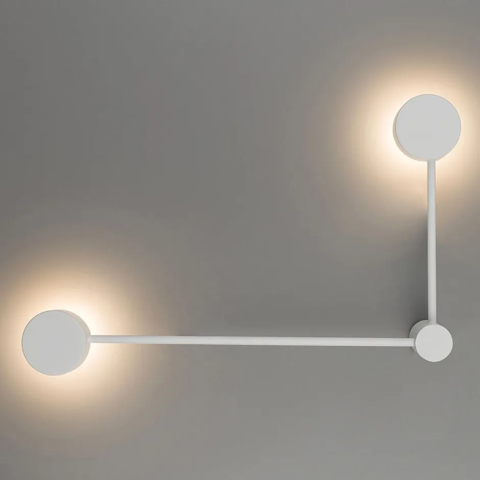 Wandleuchten|Flurlampen*Nowodvorski Wandleuchte 2-flammig Weiß GX53 Metall Modern indirekt