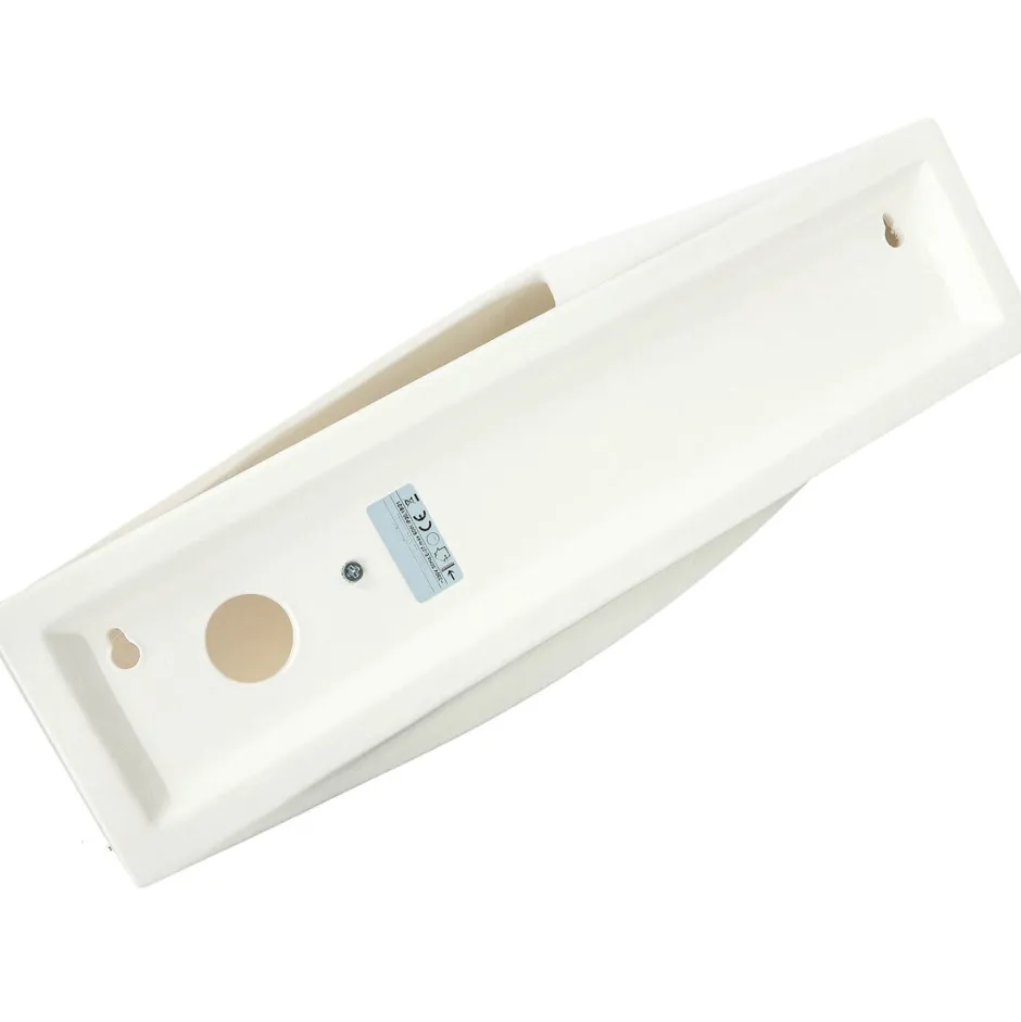 Wandleuchten|Flurlampen*Sollux Wandleuchte Gips bemalbar Weiß E27 TAURUS