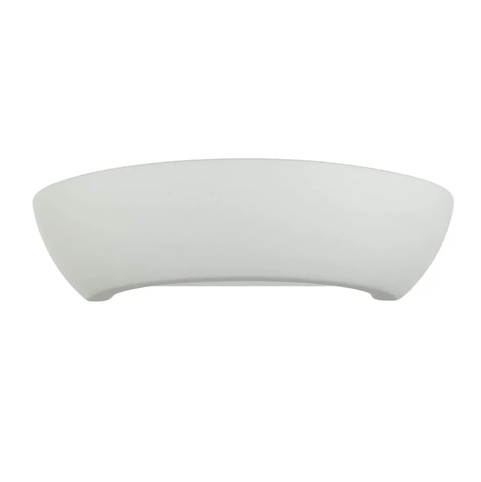 Sollux Wandleuchte Gips Weiß Up Down Zeitlos innen< Gipsleuchten|Küchenlampen