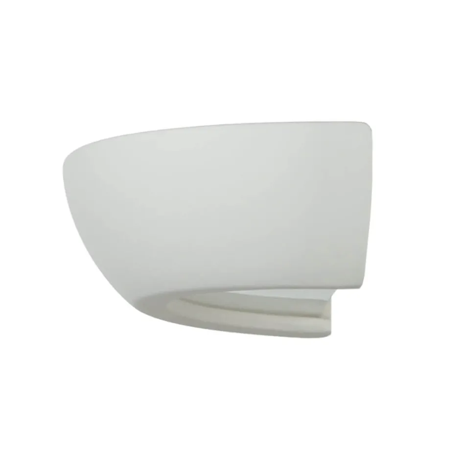 Sollux Wandleuchte Gips Weiß Up Down Zeitlos innen< Gipsleuchten|Küchenlampen