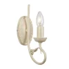 Wandleuchten|Rustikale Lampen*Elstead Wandleuchte GOTICA 6 in Creme Gold Design Lampe