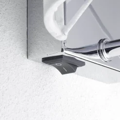 Wandleuchten|Flurlampen*Searchlight Wandleuchte im Jugendstil weiß