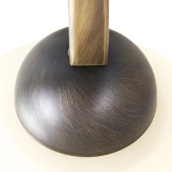 Steinhauer Wandleuchte in Bronze Creme T:28 cm E27 Klassisch< Wandleuchten|Flurlampen