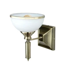 Wandleuchten|Flurlampen*Easylight Wandleuchte in Messing antik MARLOW Wandlampe Flur