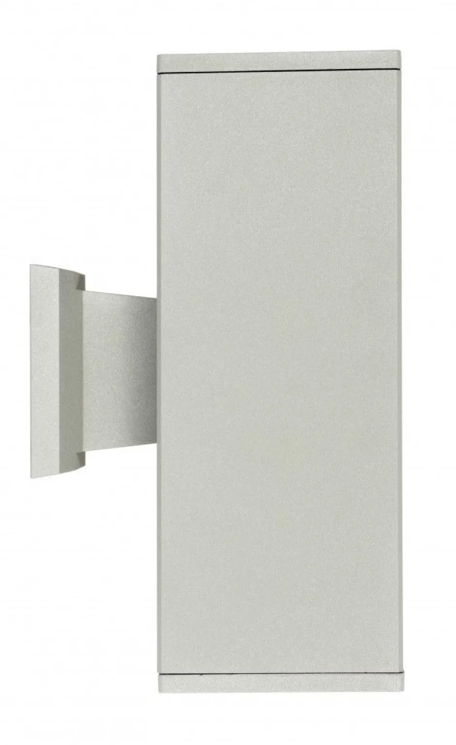 Außenwandleuchten|Metall Lampen*SU-MA Wandleuchte in Silber Aluminium IP54 Modern