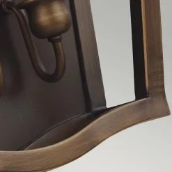 Wandleuchten|Flurlampen*Elstead Wandleuchte innen Metall Vintage Design Messing antik