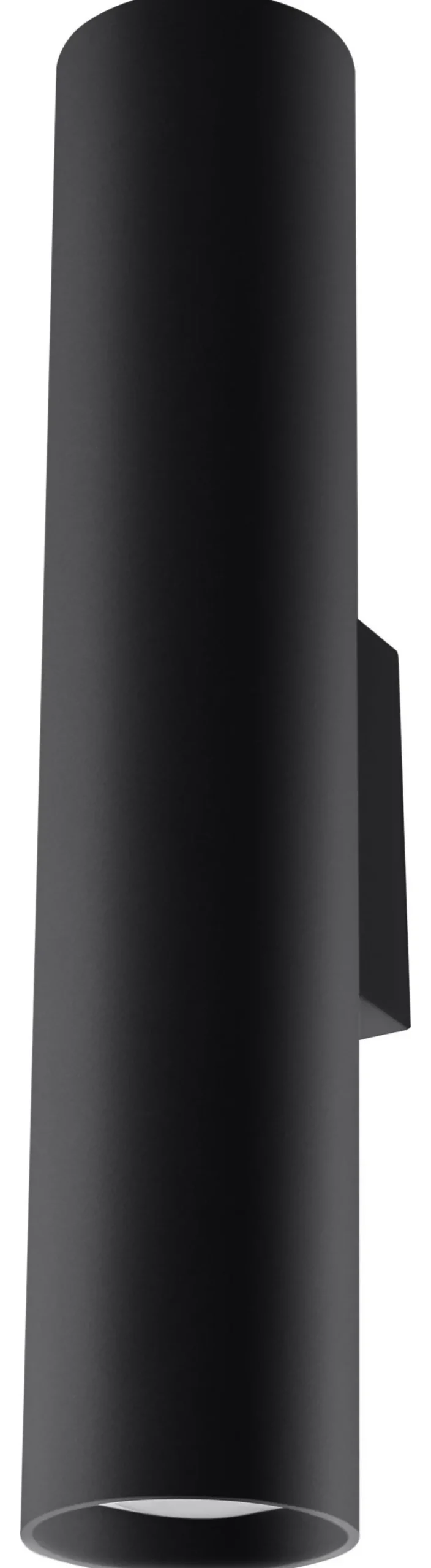 Sollux Wandleuchte innen Schwarz 30 cm hoch Up Down Metall< Wohnzimmerlampen|Moderne Lampen