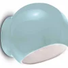 Wohnzimmerlampen|Keramiklampen*Ferroluce Wandleuchte Keramik 21 cm breit Hellblau E27 rund