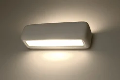 Sollux Wandleuchte Keramik bemalbar 33 cm indirekt Up Down< Wohnzimmerlampen|Keramiklampen