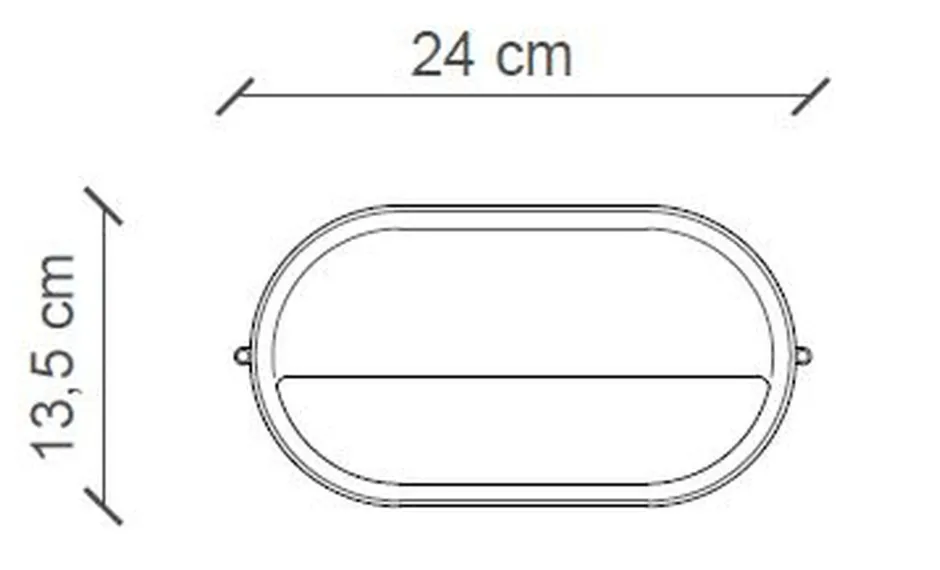 Wohnzimmerlampen|Glaslampen*Ferroluce Wandleuchte Keramik Glas E27 24 cm breit Maritim DAVIDE