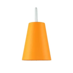 Kinderzimmerlampen|Kinderlampen*TK Lighting Wandleuchte Kinderzimmer Orange Metall 3flmg Ø13cm