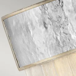 Wandleuchten|Flurlampen*Elstead Wandleuchte klein B: 30,5 cm Edelstahl Kristall 2x E14 Up Down