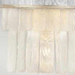 Wandleuchten|Flurlampen*Elstead Wandleuchte klein B: 30,5 cm Edelstahl Kristall 2x E14 Up Down