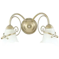 Luminex Wandleuchte KOKARDA in Gold 2-flmg< Wandleuchten|Esszimmer Lampen