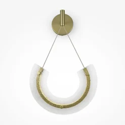 Maytoni Wandleuchte LED Aluminium Glas 133,1 cm hoch in Gold< Led Lampen|Wandleuchten