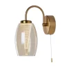 Searchlight Wandleuchte LED in Bronze Champagner 3000 K mit Schalter< Led Lampen|Wandleuchten