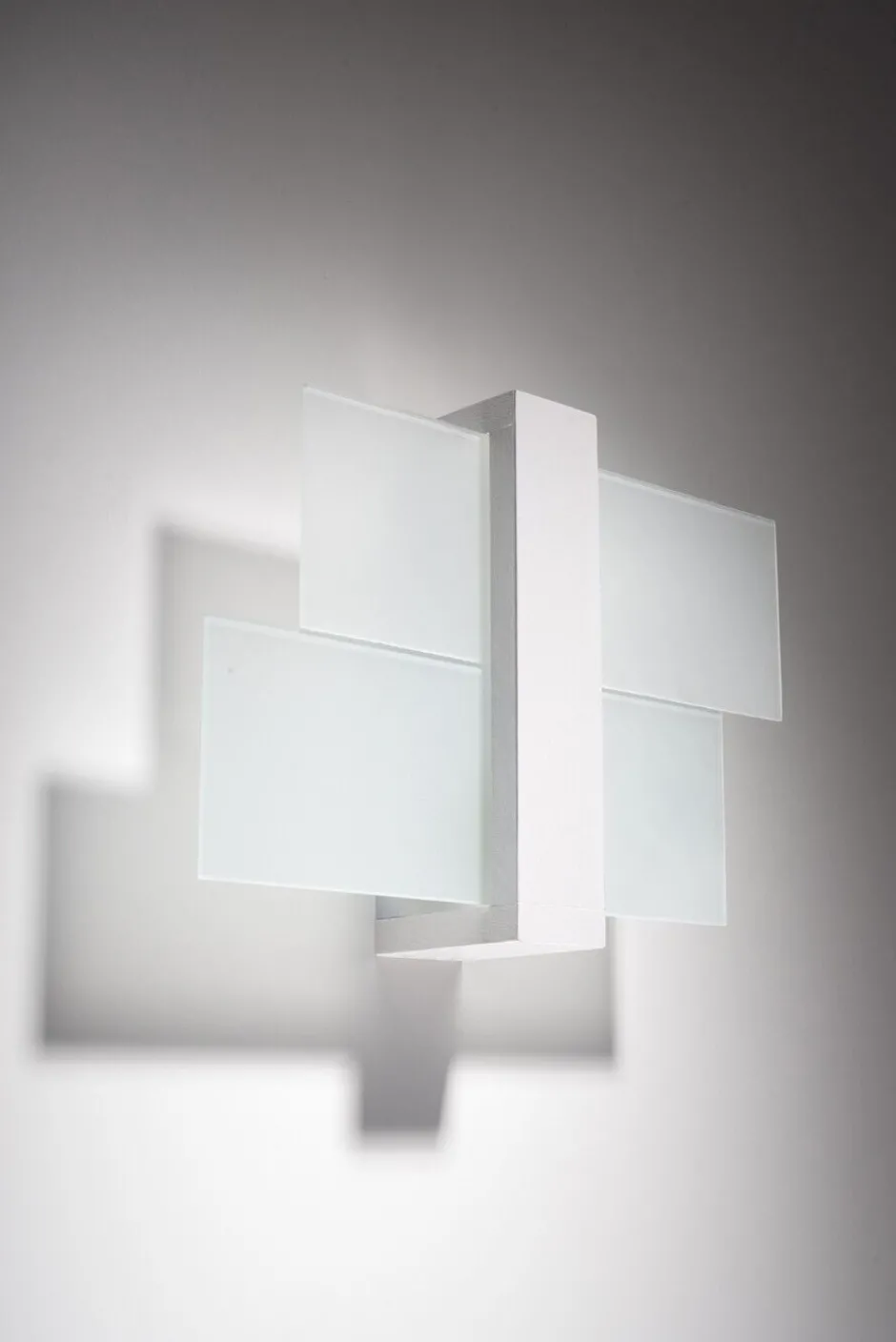 Sollux Wandleuchte LEDA in Weiß< Wandleuchten|Flurlampen