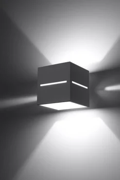 Wandleuchten|Flurlampen*Sollux Wandleuchte LORUM in Grau
