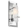 Wandleuchten|Flurlampen*Elstead Wandleuchte LYSE Chrom Kristall Glas Design Lampe