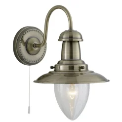 Searchlight Wandleuchte maritim Messing Antik< Wandleuchten|Esszimmer Lampen