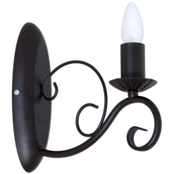 Wandleuchten|Esszimmer Lampen*Luminex Wandleuchte MAURO in Schwarz