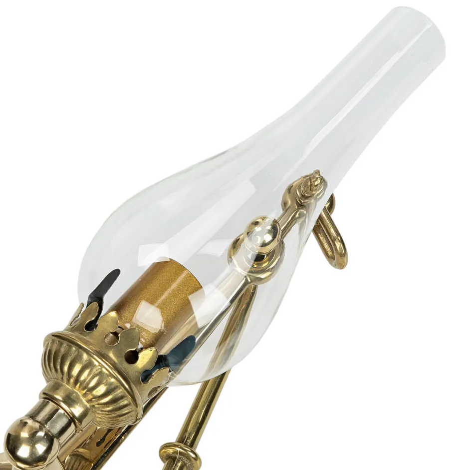 Laura Suardi Wandleuchte Messing Maritim Anker Badezimmer Flur< Wandleuchten|Lampen Aus Aller Welt