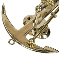 Laura Suardi Wandleuchte Messing Maritim Anker Badezimmer Flur< Wandleuchten|Lampen Aus Aller Welt