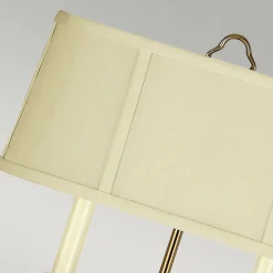 Wandleuchten|Stofflampen*Elstead Wandleuchte Messing Stoff Barock Design CAMI