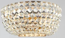 Wandleuchten|Flurlampen*Maytoni Wandleuchte Metall E14 B: 25,5 cm in Gold 2-flammig