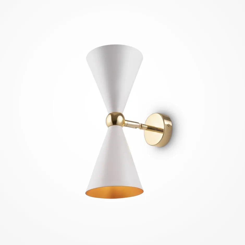 Maytoni Wandleuchte Metall E14 Up Down 32 cm hoch Schwenkarm< Wandleuchten|Wohnzimmerlampen