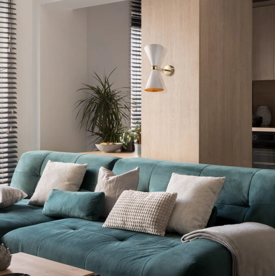 Maytoni Wandleuchte Metall E14 Up Down 32 cm hoch Schwenkarm< Wandleuchten|Wohnzimmerlampen