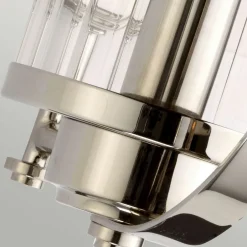 Elstead Wandleuchte Metall in Nickel E14 Klassisch dekorativ< Wandleuchten|Flurlampen