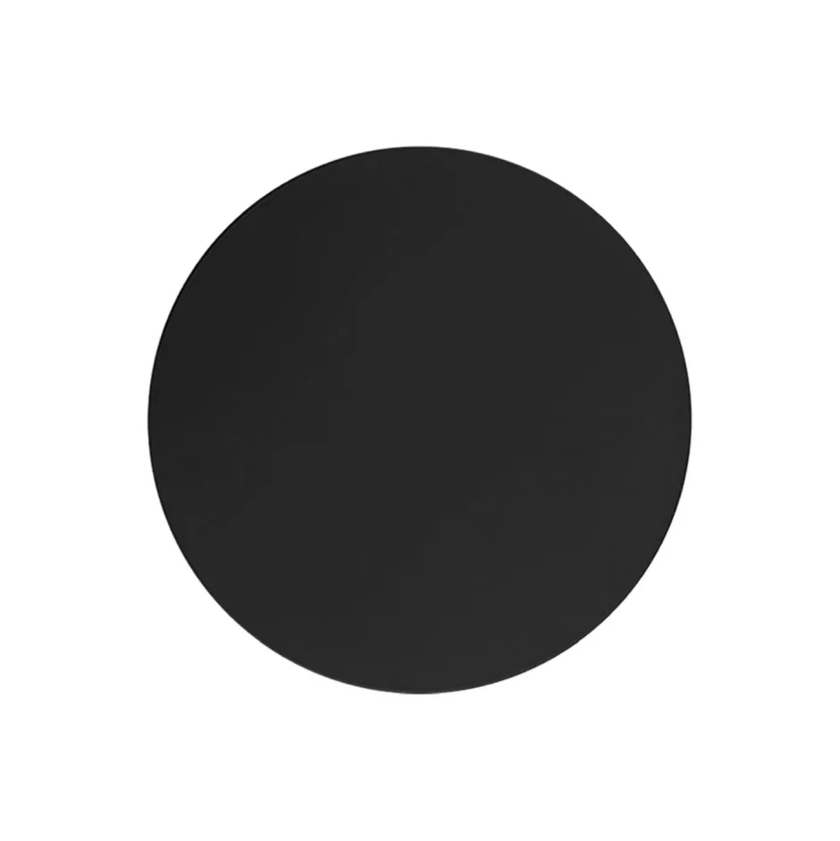 TK Lighting Wandleuchte Metall Schwarz Ø 30 cm rund flach< Moderne Lampen|Küchenlampen