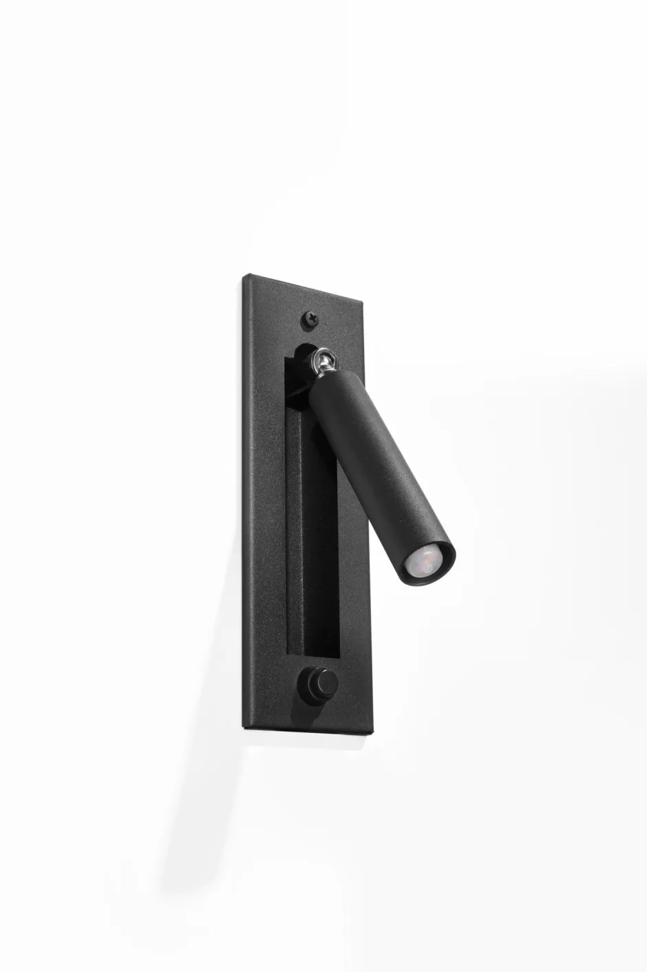 Sollux Wandleuchte Metall Schwarz verstellbar H: 20 cm G9 Lesen< Wandleuchten|Flurlampen