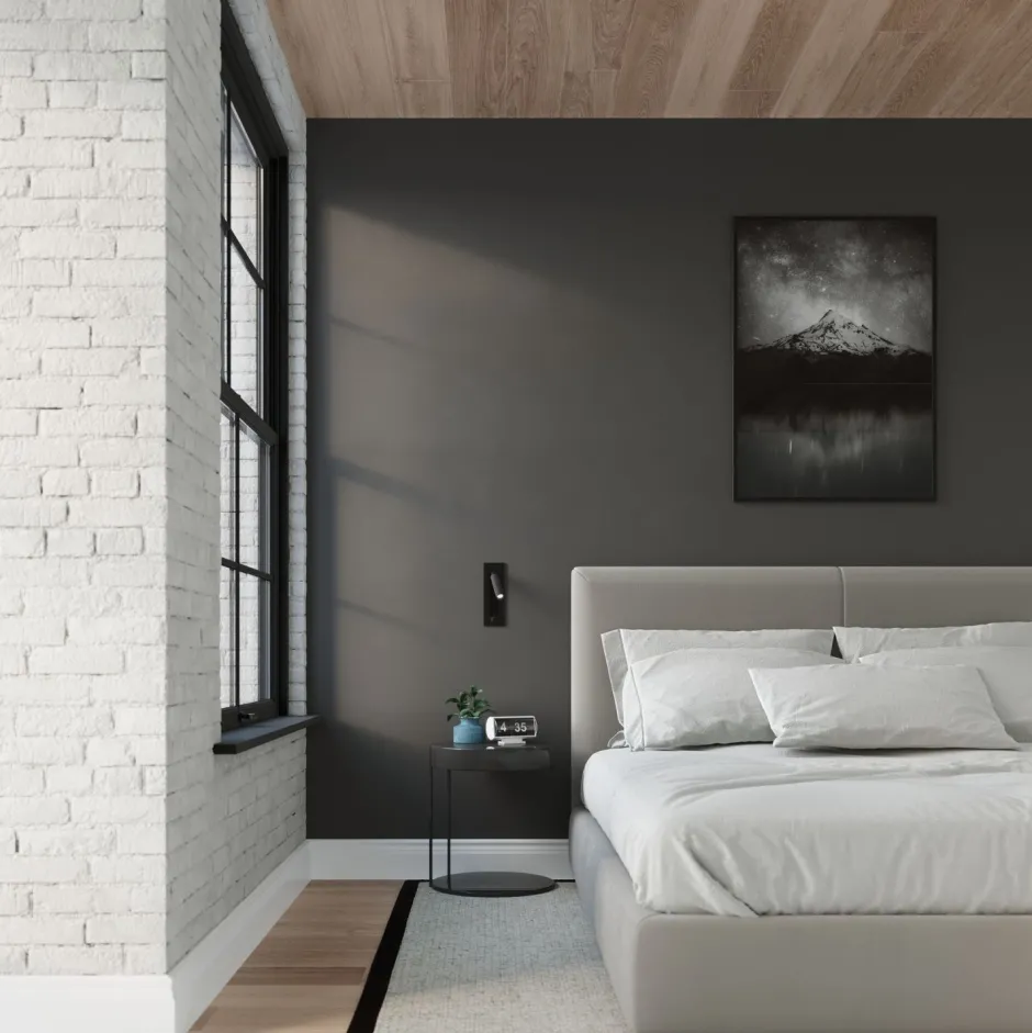 Sollux Wandleuchte Metall Schwarz verstellbar H: 20 cm G9 Lesen< Wandleuchten|Flurlampen