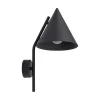 TK Lighting Wandleuchte Metall Schwarz H: 38 cm E27 Retro Design< Wandleuchten|Küchenlampen