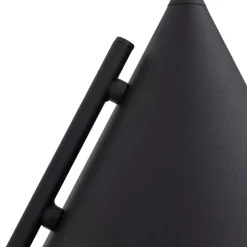 TK Lighting Wandleuchte Metall Schwarz H: 38 cm E27 Retro Design< Wandleuchten|Küchenlampen