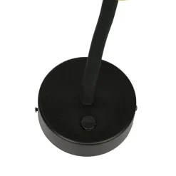 Moderne Lampen|Küchenlampen*Nowodvorski Wandleuchte mit Schalter Schwanenhals GU10 Schwarz Messing