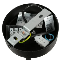 Moderne Lampen|Küchenlampen*Nowodvorski Wandleuchte mit Schalter Schwanenhals GU10 Schwarz Messing