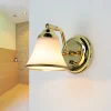 Glaslampen|Jugendstil Lampen*Easylight Wandleuchte mit Schalter verstellbar Badezimmer