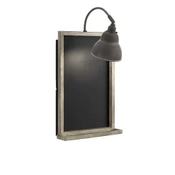 Wandleuchten|Küchenlampen*Elstead Wandleuchte mit Tafel Retro Design flexibler Schirm