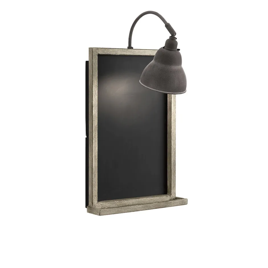 Wandleuchten|Küchenlampen*Elstead Wandleuchte mit Tafel Retro Design flexibler Schirm